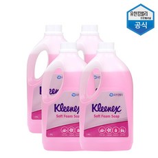 크리넥스 소프트 폼 솝 핸드워시 그린플로랄, 1.95L, 3개