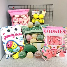 과자봉지봉제인형 8pcs 달콤한 캔디 플러시 장난감 시뮬레이션 스낵 던져 베개의 가방 kawaii 사쿠라 토끼 플러시 크리 에이 티브 장난감 어린이/, 04_dolls