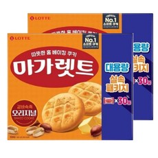 롯데제과 마가렛트 오리지널, 660g, 2개