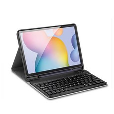 KELB 블루투스키보드케이스, 갤럭시탭s6라이트 -로즈핑크, KELB-영문자판