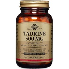 솔가 타우린 500mg 100 캡슐, 1개