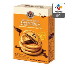 백설 찹쌀호떡믹스, 400g, 5개