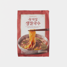 피코크 육개장생칼국수1.06kg 2인분 1팩 x 2팩, 1.06kg, 2개
