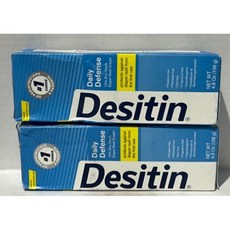 데시틴 2X Desitin Daily Defense 기저귀 발진 크림 연고 4.8온스 각 유통기한 0525 220196, 데시틴 2X Desitin Daily Defense 기, 136g, 2개