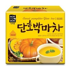 녹차원 간편한 [녹차원]단호박마차 30스틱(스위트호박마차) 명절 부모님 지인 선물 회사 탕비실 손님접대, 2개