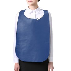 웰프런 일회용 부직포 위생 앞치마, 네이비, 100개