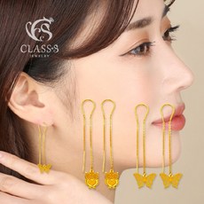 명품순금귀걸이