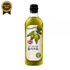 CJ제일제당 백설 압착 올리브유 900ml [원산지:상세설명에 표시]