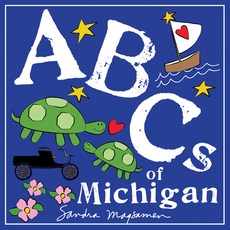 ABCs of Michigan Board Books, Sourcebooks Wonderland, English, 9781728243290