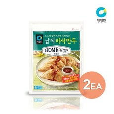 청정원 호밍스 납작바삭만두 790g x 2개 종가집, 단품