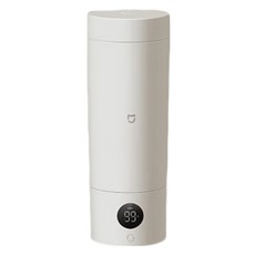 샤오미 미지아 휴대용 전기포트 겸용 보온 텀블러 2 350ml, 단일상품(화이트)