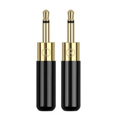 332 인치 잭 2.5mm HD700 HE400i HE000 커넥터 모노 플러그 커넥터 오디오 잭 수 DIY 헤드폰 금도금 2.5mm, 0 WHITE
