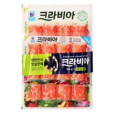 사조대림 크라비아 게맛살 160g+80g증정, 20개, 240g