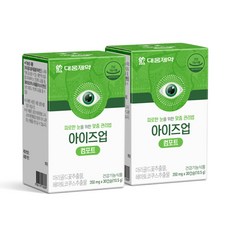 대웅제약 아이즈업 컴포트 루테인 아스타잔틴, 30개입, 2개