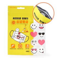 싱글벙글 이모티콘 향패치 8매입 묶음세트 유칼립투스오일 향기패치 10장+1장 증정, 10개(80매입)+1개증정