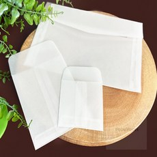 연연 반투명 카드 편지봉투 포장봉투, 편지(17.5X12.5)