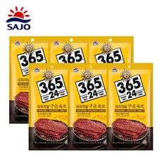 [무료배송]사조해표 오리지널 구운 육포 30g, 6개