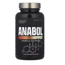 Nutrex Anabol Ripped 뉴트렉스 아나볼 립트 아나볼릭 액티베이터 리퀴드 캡, 3개, 60정