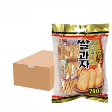 간식 탕비실 및 가성비 좋은 미룡 쌀과자 택1, 240g, 10개