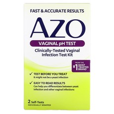 Azo 아조 질 pH 자가 2회