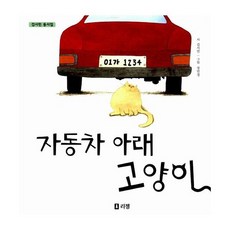 자동차 아래 고양이