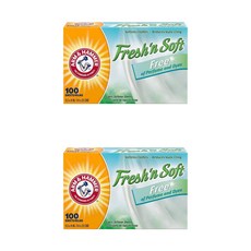 암앤해머 프레쉬 소프트 건조기시트 무향 100개 2팩