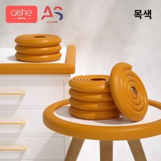 단열재 덮개 동파방지 스펀지 수도배관 보온재 테이프, 우드 L라인, 5m 폭과 두께 무부착 업그레이드 강력 백고무, 1개