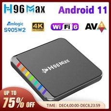 미디어박스 안드로이드 박스 플레이어 TV 셋톱 미디어 11 S905W2 4GB 32GB, AmericanStandard_01=2GB16GB - 잘컴미디어박스