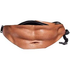 아빠 팩 3D 남성 맥주 배꼽 허리 가방 크리스마스 포켓 재미있는 선물