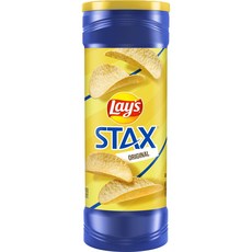 Lays 스택스 포테이토 칩스 오리지널, 163g, 1개