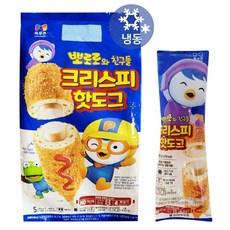 목우촌 뽀로로와친구들 크리스피 핫도그, 400g, 2개 - 뽀로로땡