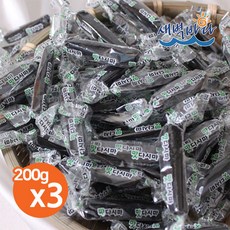 짭조름한 맛다시마 200g x 3봉 완도산 절편 주전부리 CRD2003, 3개