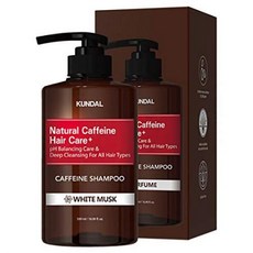 KUNDAL CAFFEINE ANTI-HAIR LOSS SHAMPOO Scalp Care Deep Cleansing(White Musk)17fl oz, One Color_White Musk, One Color_White Musk, 상세 설명 참조0