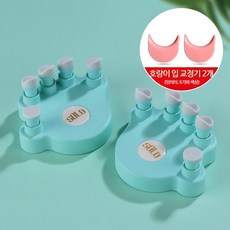레슨볼 무지개볼 피아노연습구슬, 그린 페어, 1개