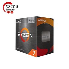 AMD Ryzen 7 5700X3D - 5000 시리즈 8 코어 3.0 GHz 소켓 AM4 105W 통합 그래픽 프로세서 없음-100-100001, 한개옵션0 - 라이젠5700x3d