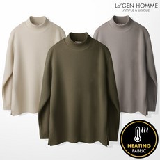 르젠 노멀핏 스판 골지짜임 옆트임 반폴라(LNPL241AD)