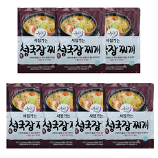 시집가는농산 시집가는청국장 350g x7개 즉석국 즉석탕