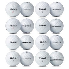볼빅 흰볼 골프 로스트볼 A+, 흰색, 1개입, 30개