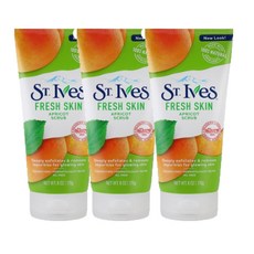 세인트이브스 살구 스크럽, 165g, 3개