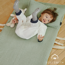 베베스미스 어린이집 낮잠 이불 패드 아기침구 유아동 요/매트, 민트 (Mint)