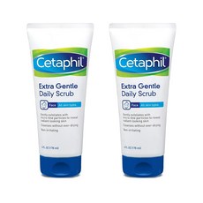 세타필 엑스트라 젠틀 데일리 스크럽 178ml 2팩 Extra Gentle Daily Scrub Gently Exfoliates & Cleanses