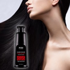 피오디 프로페셔널 턴블랙 새치 염색샴푸 180ml, 3개
