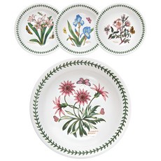 PORTmeIRION 波特玫琳恩 植物園義大利麵碗 4 件套, A, 1組