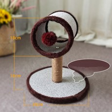  냥모나이트 코고는고양이 캣모나이트 붙이는 스트래쳐 고양이 면줄프로모션 새로운 스크래처, 커피 대나무 