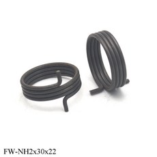 기계 압축 코일 강철 비틀림 스프링 와이어 직경 2mm 외경 30mm 4, 1개