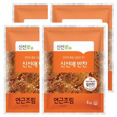 신선애 치자 연근조림 4kg x 4개