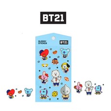 bt21 스티커 스쿨, 1개(스쿨)