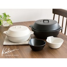 킨토 카코미 볼 2color / KINTO KAKOMI, 블랙, 1개