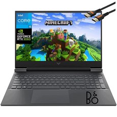 HP Victus 게이밍 노트북 16.1인치 144Hz FHD 인텔 옥타 코어 i512500H GeForce RTX 3060 6GB DDR5 WiFi 6E 블루투스 5.3 HD 와, 32GB RAM | 2TB PCIe SSD, [미국직배송] 32GB RAM | 2TB PCIe SS