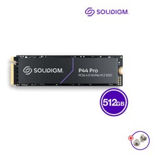 솔리다임 정품판매원 SOLIDIGM P44 Pro M.2 NVMe 512GB SSD